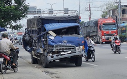 Tai nạn liên hoàn 5 ô tô trên Quốc lộ 1