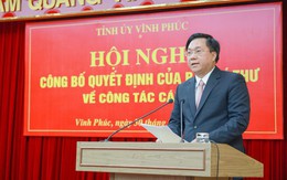 Ông Trần Duy Đông được bầu giữ chức Chủ tịch tỉnh Vĩnh Phúc