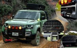 Dân chơi Bình Dương độ lại Land Rover Defender 7 tỷ đồng: Tốn gần 700 triệu, toàn đồ chính hãng, chuẩn bị cho hành trình vòng quanh thế giới