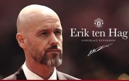 Manchester Utd gia hạn hợp đồng với HLV Erik ten Hag