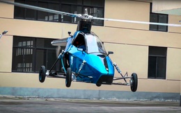 Ô tô lai trực thăng, chạy và bay trên phố