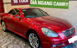 18 năm chỉ chạy 70.000 km, Lexus SC430 hàng hiếm được rao bán ngang Toyota Camry đời mới