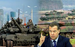 Ông Medvedev thề đưa xe tăng Nga đến thủ đô Berlin sau bài báo 'phục thù' của Đức