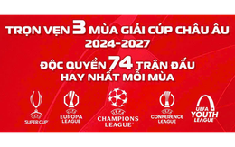 Thưởng thức trọn vẹn 3 mùa giải Cúp châu Âu và 74 trận độc quyền C1 trên TV360