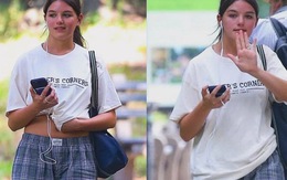 Suri Cruise lộ diện sau khi khóc nức nở trên phố, bất ngờ có hành động này trước cánh săn ảnh