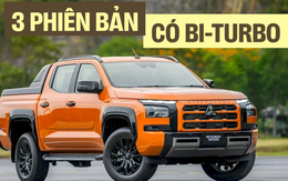 Mitsubishi Triton 2024 lộ thông tin: 3 phiên bản, có động cơ Bi-Turbo 204 mã lực đấu Ford Ranger Wildtrak