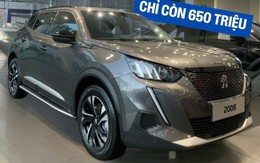 Đại lý bán Peugeot 2008 GT Line demo: Sản xuất 2021, đã chạy 6.000km, giá từ 769 triệu nay chỉ còn 650 triệu