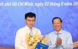 Chủ tịch TPHCM trao quyết định bổ nhiệm cán bộ lãnh đạo