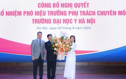 Trường ĐH Y Hà Nội có 2 tân phó hiệu trưởng 50 tuổi