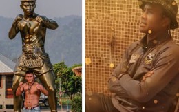 Thánh Muay Thái Lan khoe giàu sang, xây nhà tắm dát vàng