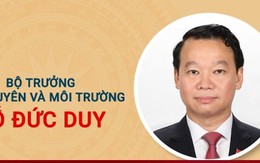 Infographic: Sự nghiệp tân Bộ trưởng Tài nguyên và Môi trường Đỗ Đức Duy