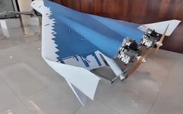 UAV cảm tử Geran-2 phiên bản hai động cơ sơn họa tiết Su-57