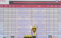 Giải Bóng đá nữ vô địch U19 Quốc gia: TP. HCM chạm trán tân binh Zatino Vĩnh Phúc trận mở màn