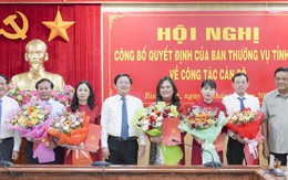 Công bố quyết định của Ban Thường vụ Tỉnh ủy Bình Định về công tác cán bộ