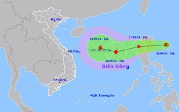 Áp thấp nhiệt đới sắp vào Biển Đông, khả năng mạnh lên thành bão số 4