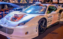 4 xe khủng hút view nhất Gumball 3000: Đính kim cương, có chiếc dùng băng dính cố định bodykit