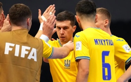 Kết quả và lịch thi đấu futsal World Cup 19/9: Phong độ trái ngược của Ukraine