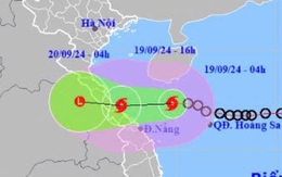Bão số 4 lao nhanh vào đất liền, chiều nay đổ bộ từ Quảng Trị đến Quảng Nam