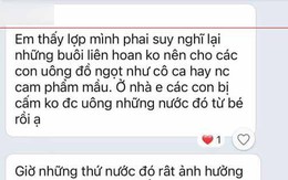 Mới đầu năm, Ban phụ huynh của một lớp đã khẩu chiến cực căng, nguồn cơn bắt đầu từ... chai nước ngọt!