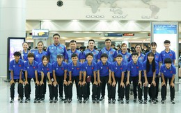 Đội tuyển futsal nữ Việt Nam chuẩn bị cho các cuộc so tài cùng Thái Lan, Trung Quốc