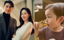 Hot: Lộ diện mạo con trai 3 tuổi của Son Ye Jin - Hyun Bin khi đang chơi ở công viên?