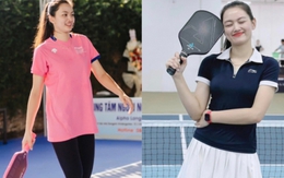 Ra sân Pickleball bắt gặp hoa khôi bóng chuyền Thu Hoài hẹn hò với bạn trai