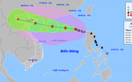 Bão số 3 có thể là cơn bão mạnh nhất trong 10 năm qua, gây mưa rất to ở Bắc Bộ