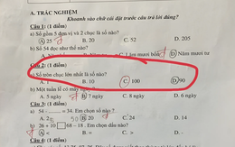 Bài toán tiểu học khiến phụ huynh cũng phải 'đứng hình'