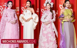 Dàn hậu "đại náo" siêu thảm đỏ WeChoice Awards 2024: Thuỳ Tiên - Hương Giang lạ lẫm, Lương Thùy Linh đẹp phát sáng