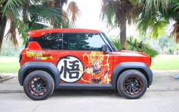 VinFast VF 3 độ phong cách ‘7 viên ngọc rồng’ của tiền đạo Phạm Tuấn Hải