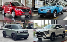 Xe gầm cao bán chạy nhất 2024: VF 5 bán nhiều hơn CX-5 và Xforce cộng lại, VF 3 bán từ tháng 8 vẫn ‘chễm chệ’ top 2