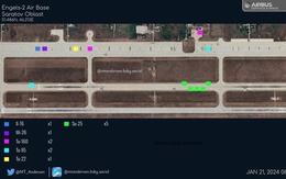 Sự xuất hiện bất thường của hàng loạt máy bay Su-25 tại căn cứ không quân Engels-2