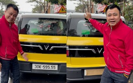 ‘Anh tài’ Tự Long khoe biển số mới trên VinFast VF 3 mới tậu: Giá trị 130 triệu, hàm ý ‘quanh năm đại phúc’