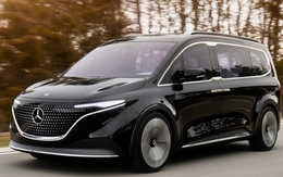 Mercedes-Benz V-Class điện lộ diện trên đường: Thiết kế lột xác, có thể chạy trên 500km/sạc, nâng cấp công nghệ tự lái