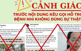 Bệnh viện Nhi Đồng 2 phát cảnh báo chiêu trò lợi dụng lòng thương để trục lợi