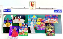 Vỏ xốp bọc trái cây thành tác phẩm ý nghĩa trước thềm Trung thu