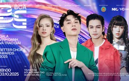 Hé lộ dàn nghệ sĩ biểu diễn tại Gala Better Choice Awards 2025, hứa hẹn là bữa tiệc âm thanh - công nghệ bùng nổ cuối năm nay