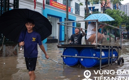 Thay bạn xem nhà ngày mưa bão: An Khánh hoá làng chài, Vinhomes Smart City vẫn thông thoáng