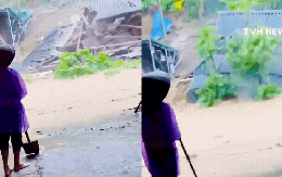 18 giây ám ảnh trong trận sạt lở ở Thanh Hoá: Ngôi nhà bị đất đá nghiền nát, tiếng khóc than xé lòng