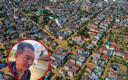 Người cha bơi 4 tiếng giữa dòng nước lũ ở Thái Nguyên, tiếp tế đồ ăn cho con gái