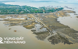 Siêu dự án 10 tỷ USD của Vinhomes tăng tốc xây dựng, nhà đầu tư ồ ạt “săn” đất nền xung quanh, lan rộng cả những khu vực cách dự án hơn 30km