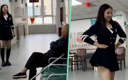 Phẫn nộ ở Trung Quốc: Viện dưỡng lão thuê nhân viên nhảy gợi cảm ‘khuyến khích’ cụ ông uống thuốc