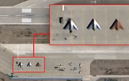 Hàng loạt máy bay chiến đấu không người lái Trung Quốc xuất hiện tại căn cứ không quân Tây Tạng