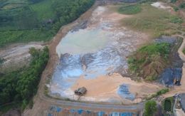 Vỡ hồ chứa bùn của Nhà máy Luyện gang thép, 30 hộ dân Thái Nguyên bị ảnh hưởng