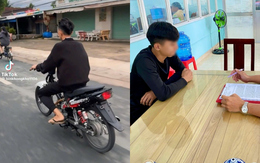 Nam Tiktoker sinh năm 2006 bị xử phạt