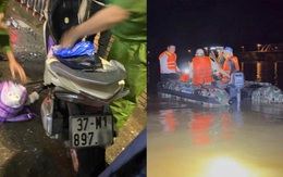 Bố ôm 2 con nhỏ nghi nhảy sông giữa đêm ở Nghệ An: Đau xót thứ để lại trên bờ