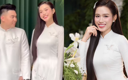 Đám cưới Hoa hậu Đỗ Hà và thiếu gia vào sáng nay: Chú rể chính thức lộ diện, cô dâu khóc nức nở!