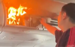 Pin lithium bốc cháy, máy bay Trung Quốc phải hạ cánh khẩn cấp