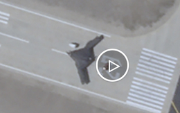 Video: UAV tàng hình khổng lồ lớn thứ nhì của Trung Quốc bay thử