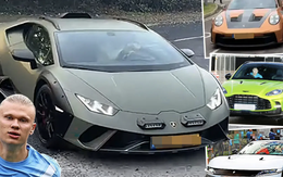 Erling Haaland tậu “siêu bò” Lamborghini xanh lục hiếm, bổ sung vào BST siêu xe trăm tỷ